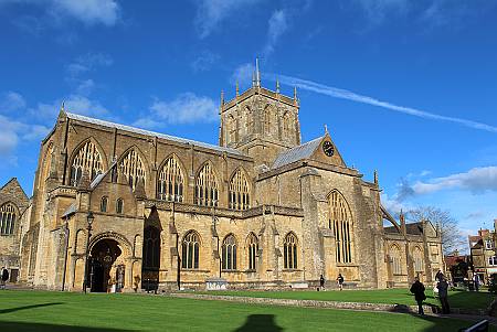 Sherborne Abbey - Exterior View